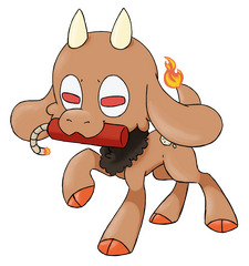 Art Example: fakemon of my own design Art Example: fakemon of my own design