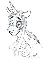 Art Example: Fan Art, Character Redesign